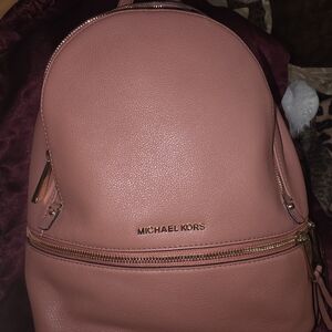 Michael Kors Rose Backpack
